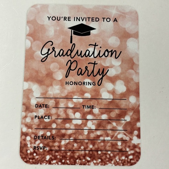 NWOT Graduation Party Invitations - Picture 3 of 5